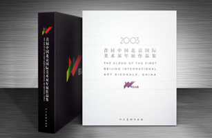 设计公司-首届中国北京国际美术双年展作品集设计